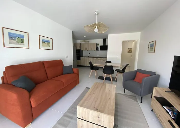 T3 Moderne - Bord De - 6 Pers, Parking, Terrasse - Fr-1-738-35 鲁瓦扬